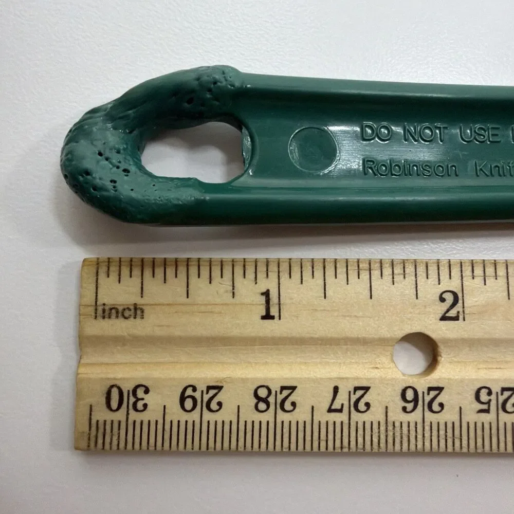 Ultratemp Solid Green Serving Spoon Kitchen Utensil 11.5
